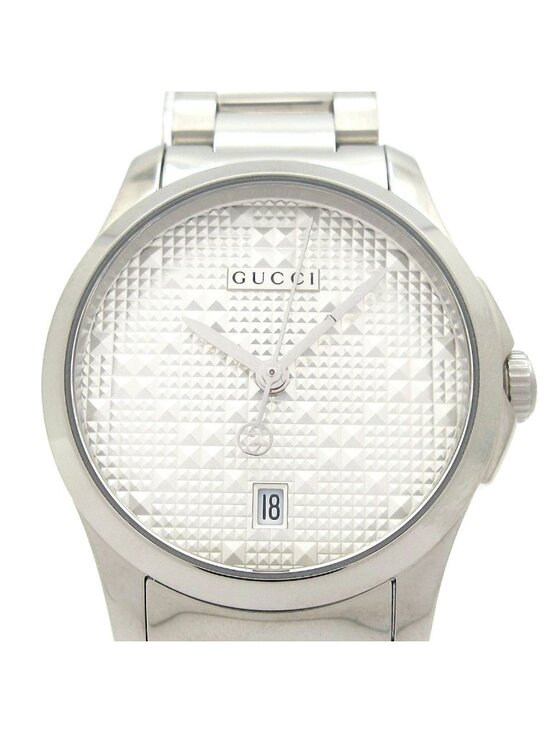 Gucci Watch Timeless 126.5 Silver main image 4